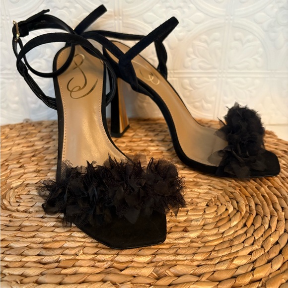 Sam Edelman Leilani Tulle High Heel Sandals - Picture 2 of 6